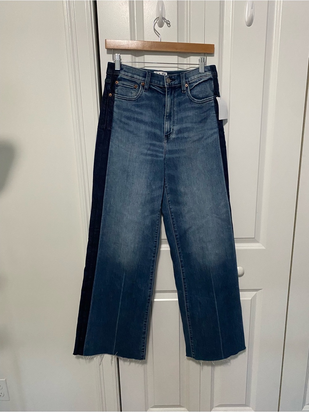 NWT Daze Denim Wide-Leg Tuxedo Jeans